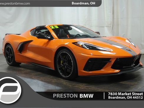 Used 2023 Chevrolet Corvette Stingray Preferred Cpe w/ Z51 Performance Package RWD image 1