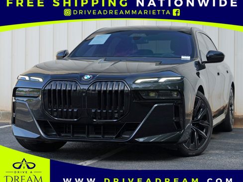 Used 2023 BMW 740i RWD image 1