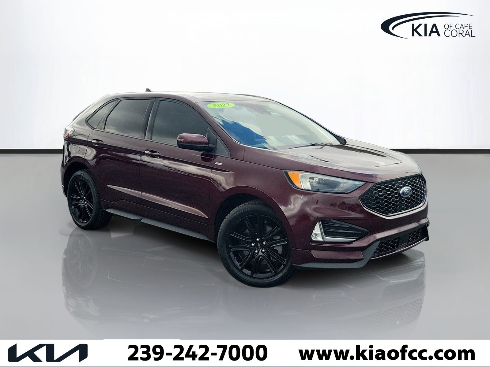 Used 2021 Ford Edge ST-Line FWD image 1