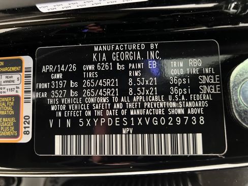 Used 2027 Kia Telluride SX X-Line w/ Towing Package AWD/4WD image 98