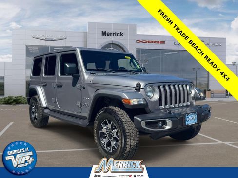 Used 2018 Jeep Wrangler Unlimited Sahara AWD/4WD image 1