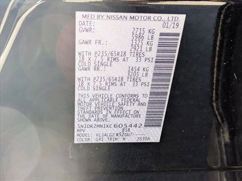 Used 2019 Nissan Pathfinder SL image 26