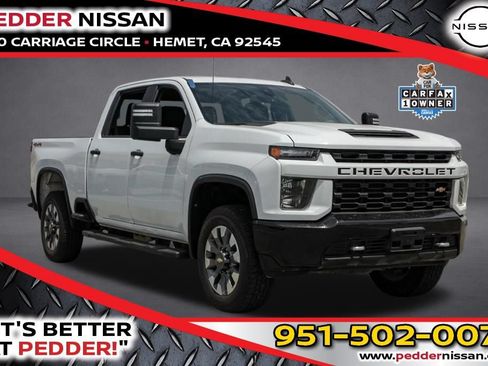 Used 2022 Chevrolet Silverado 2500 Custom w/ Custom Value Package AWD/4WD image 1