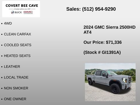 Used 2024 GMC Sierra 2500 AT4 w/ AT4 Premium Plus Package AWD/4WD image 6