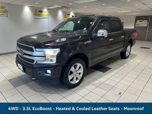 Used 2018 Ford F150 Platinum w/ Equipment Group 701A Luxury AWD/4WD image 2