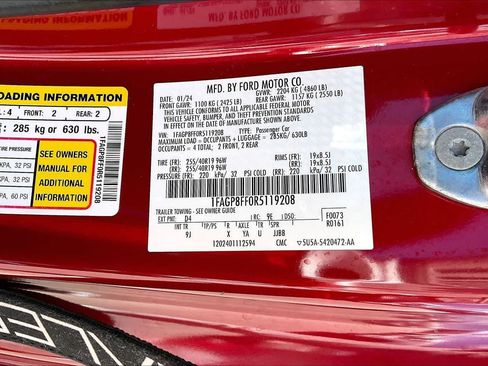 Used 2024 Ford Mustang GT Premium RWD image 19