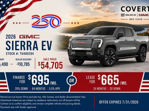 New 2026 GMC Sierra EV Elevation AWD/4WD image 2
