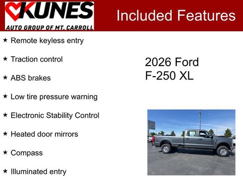 New 2026 Ford F250 XL image 3