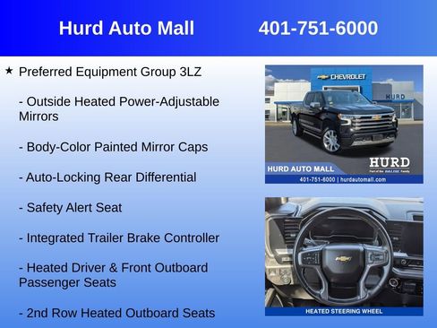 Certified 2024 Chevrolet Silverado 1500 High Country w/ Technology Package AWD/4WD image 24