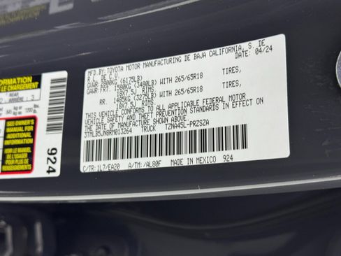 Used 2024 Toyota Tacoma TRD Sport w/ TRD Sport Premium Package image 47