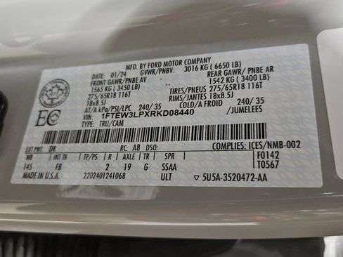 Certified 2024 Ford F150 XLT w/ Equipment Group 302A MID AWD/4WD image 40