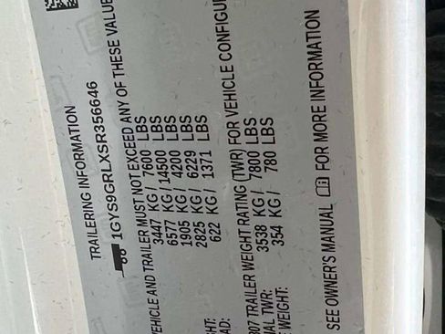 Used 2025 Cadillac Escalade Sport Platinum w/ LPO, ONYX Package image 14