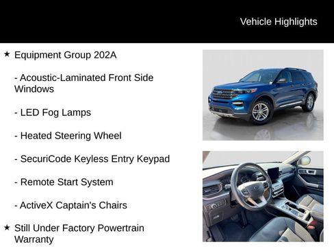 Used 2022 Ford Explorer XLT w/ Equipment Group 202A AWD/4WD image 6