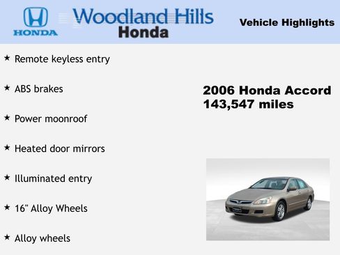 Used 2006 Honda Accord EX image 27