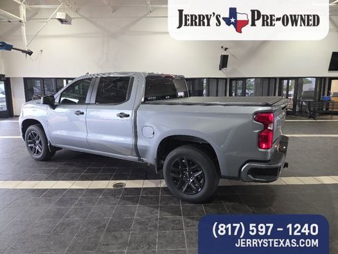 Used 2024 Chevrolet Silverado 1500 Custom w/ LPO, Dark Essentials Package RWD image 6