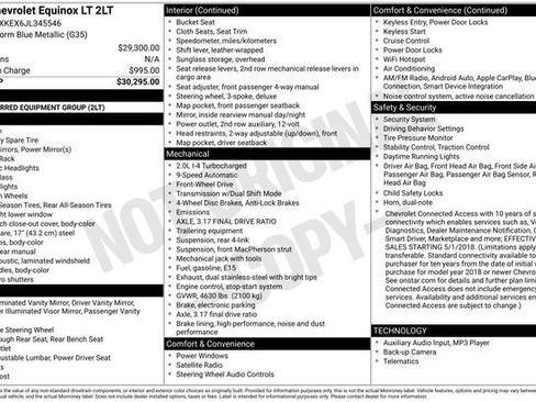 Used 2018 Chevrolet Equinox LT image 11