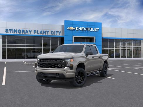 New 2026 Chevrolet Silverado 1500 Custom w/ Turbomax Blackout Package RWD image 8