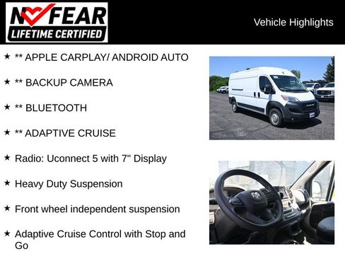 Used 2026 RAM ProMaster 2500 w/ Convenience Group FWD image 2