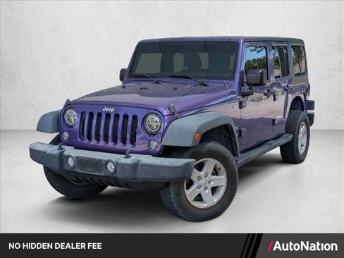 Used 2017 Jeep Wrangler Unlimited Sport w/ Quick Order Package 24S AWD/4WD image 1