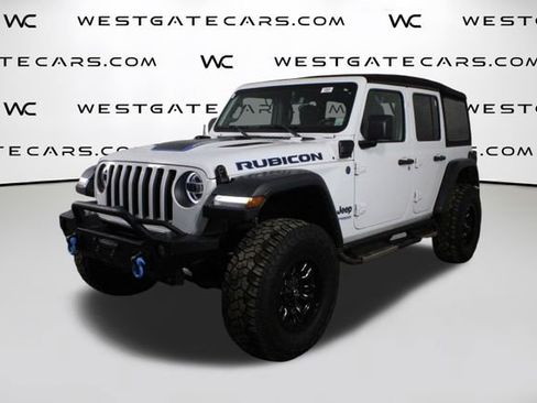 Used 2022 Jeep Wrangler Unlimited Rubicon 4xe image 1