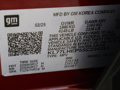 Used 2025 Chevrolet Trax LT w/ LT Convenience Package image 22