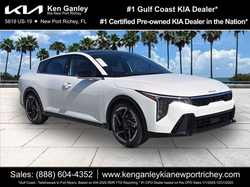 New 2025 Kia K4 GT-Line w/ GT-Line Premium Package FWD image 1