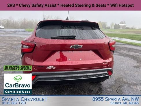 Certified 2024 Chevrolet Trax RS FWD image 4