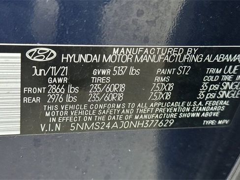 Used 2022 Hyundai Santa Fe SEL image 28