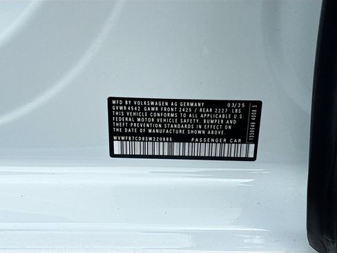 Used 2025 Volkswagen Golf R Black Edition w/ Euro Stye Package image 43