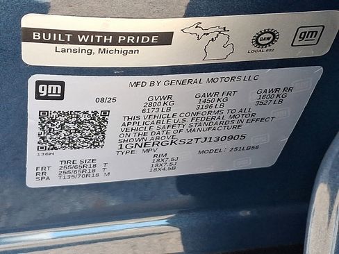 New 2026 Chevrolet Traverse LT image 24