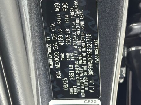 Used 2025 Kia K4 GT-Line Turbo FWD image 27