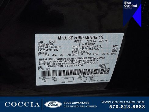 Certified 2025 Ford Explorer Active w/ Active Comfort Package image 28