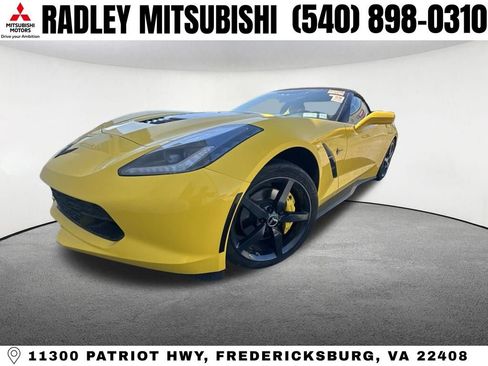 Used 2014 Chevrolet Corvette Stingray Convertible w/ 2LT Preferred Equipment Group RWD image 3