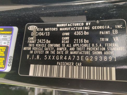 Used 2014 Kia Optima SX FWD image 33