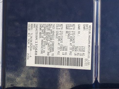 Certified 2023 Nissan Murano Platinum w/ Cargo Package FWD image 25