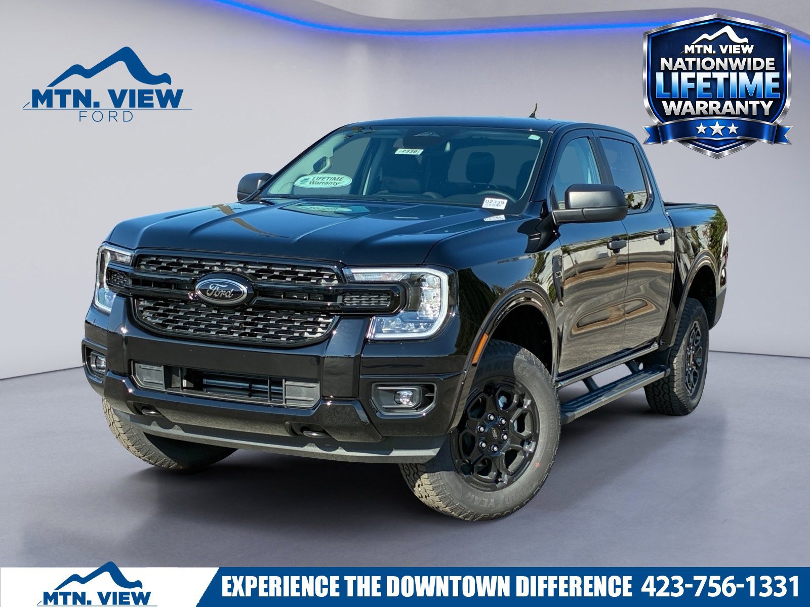 New 2026 Ford Ranger XLT w/ Black Appearance Package AWD/4WD image 1