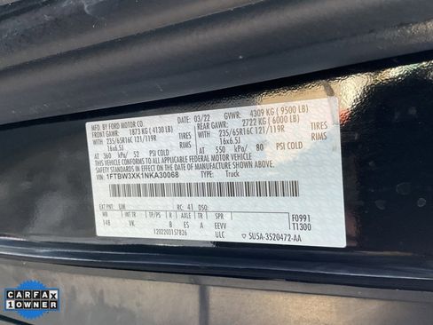 Used 2022 Ford E-Transit 148 High Roof Extended w/ Load Area Protection Package image 25