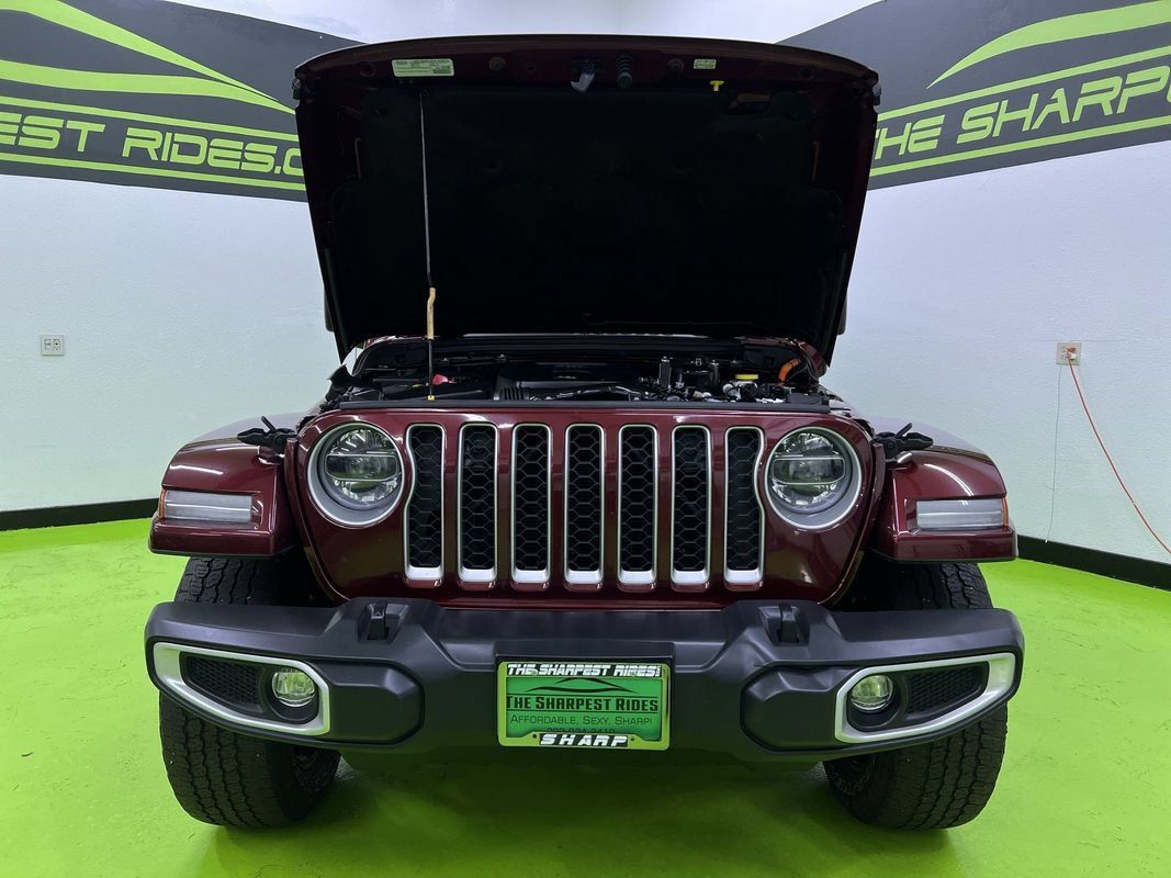 Used 2021 Jeep Wrangler Unlimited Sahara w/ Cold Weather Group AWD/4WD image 4