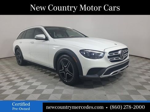 Used 2021 Mercedes-Benz E 450 4MATIC All-Terrain Wagon image 1