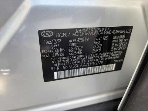 Used 2020 Hyundai Santa Fe SEL AWD/4WD image 28