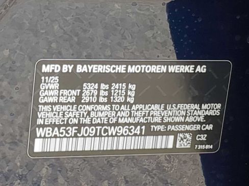 Used 2026 BMW 530i xDrive w/ M Sport Package AWD/4WD image 39