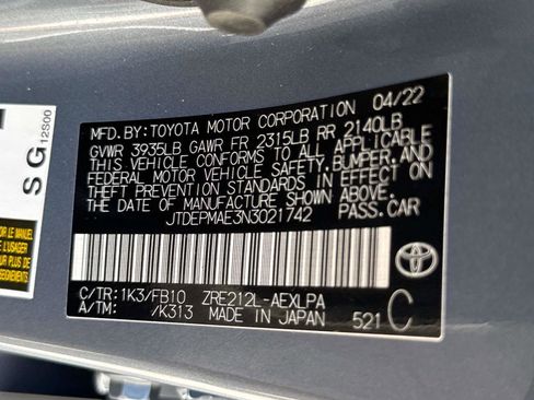 Used 2022 Toyota Corolla LE FWD image 26