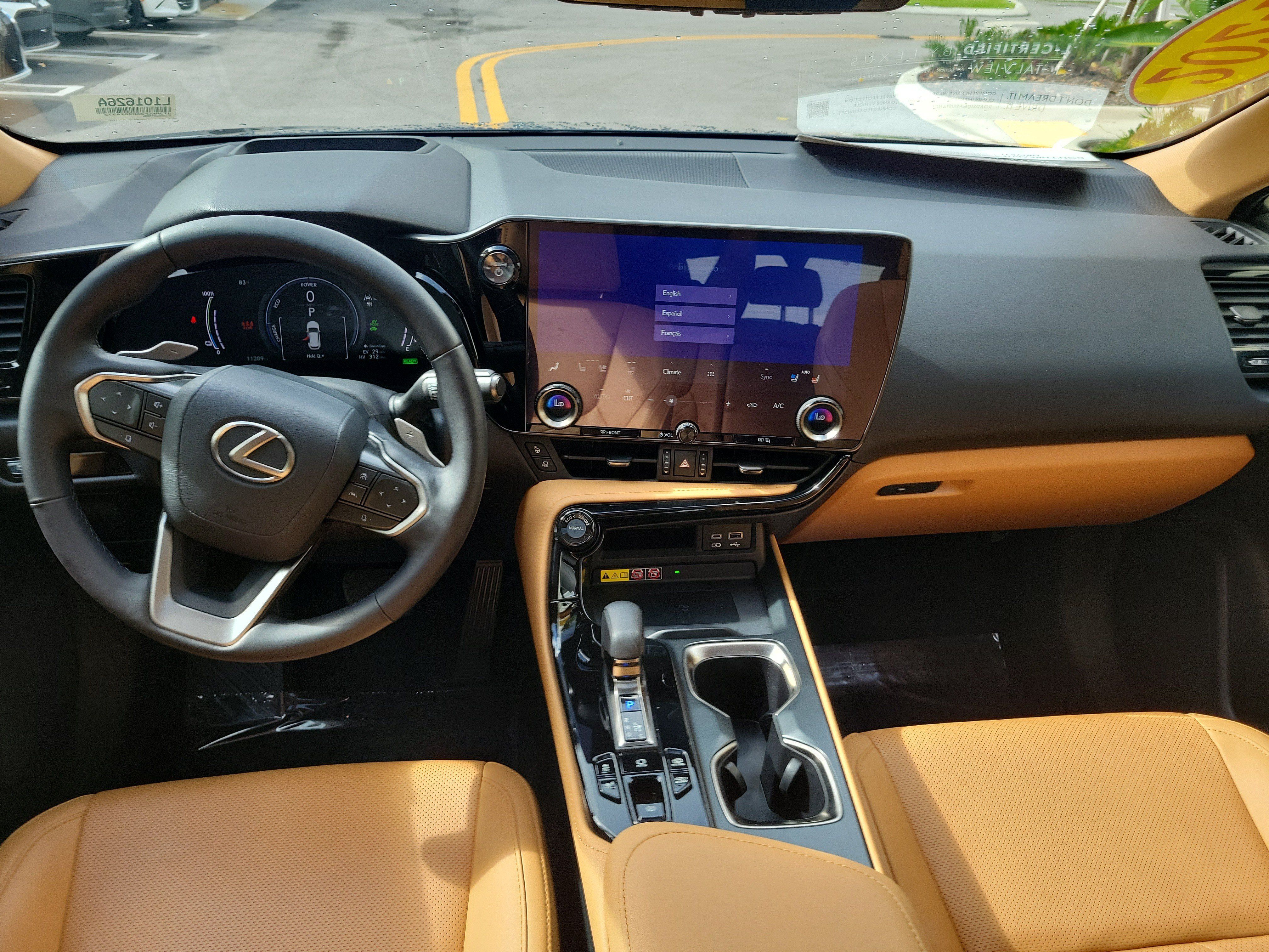 Certified 2024 Lexus NX 450h+ AWD w/ Vision Package image 16