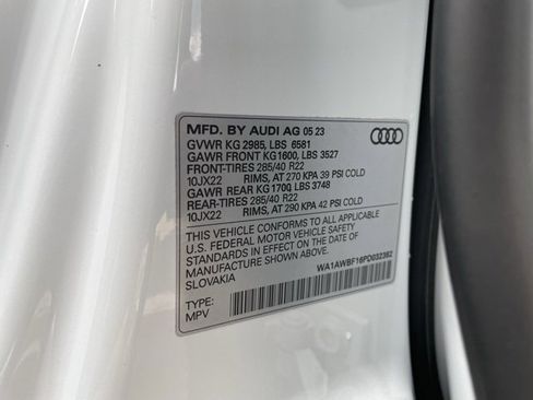 Used 2023 Audi SQ8 Premium Plus image 38