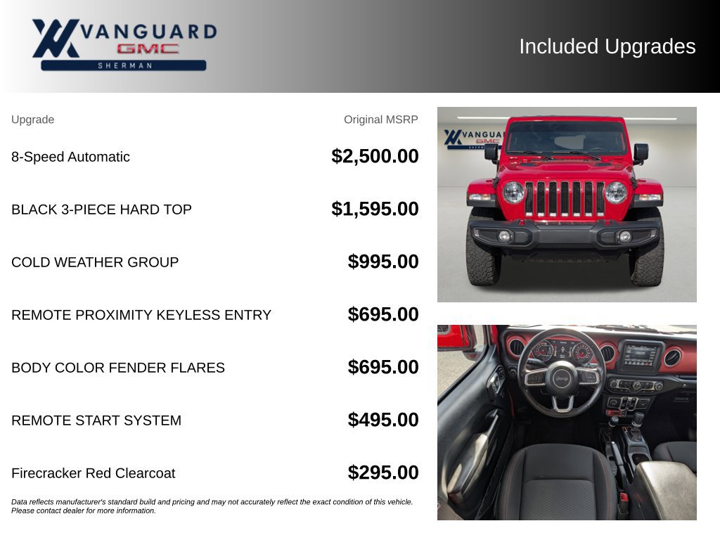 Used 2021 Jeep Wrangler Unlimited Rubicon w/ Cold Weather Group AWD/4WD image 9