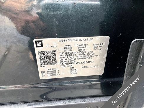 Used 2018 Chevrolet Traverse LT w/ LPO, Floor Liner Package AWD/4WD image 28
