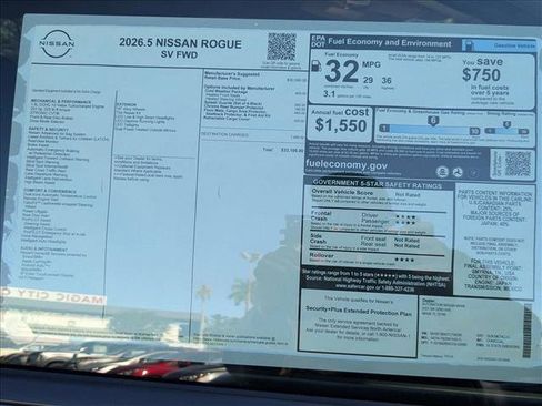 New 2026 Nissan Rogue SV image 16