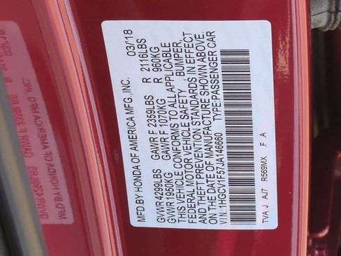 Used 2018 Honda Accord EX-L image 35