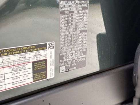 New 2026 Land Rover Range Rover Long Wheelbase SE image 20