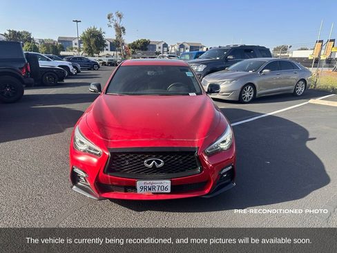 Used 2022 INFINITI Q50 Red Sport 400 RWD image 9